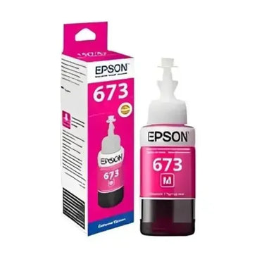 Epson 673 Magenta Ink for Vibrant Color Printing - Printers